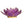 Portavelas flor de loto púrpura/oro