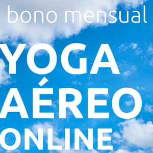 Bono mensual de Yoga Aéreo online